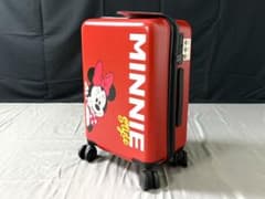 新品未使用 ディズニー ミニー スーツケース 20インチ TSAロック付 赤 新品未使用 ディズニー ミニー スーツケース 20インチ TSAロック付 赤