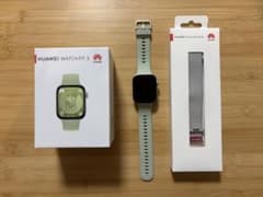 HUAWEI WATCH FIT 3 グリーン ナイロンバンドセットのサムネイル