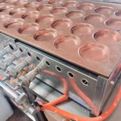 大判焼き機　今川焼機　おやき　大判焼器　プロパンガス　LPG　屋台　業務用　銅板 ☆ポポ☆様専用 業務用 大判焼機 銅板 プロパンガス用 20個焼40穴OK-40