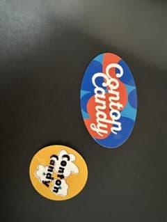 Conton Candy ステッカー 2種セットのサムネイル