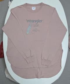 Wrangler ピンク ロングスリーブ Tシャツ FREEのサムネイル