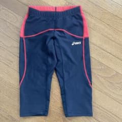 アシックスレディース　ランニングハーフタイツのサムネイル