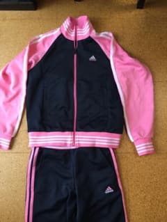 adidas アディダス ジャージ ピンク×ネイビーのサムネイル