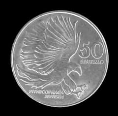 フィリピン 50センティモ硬貨 1983年 マルセロ・H・デル・ピラール
