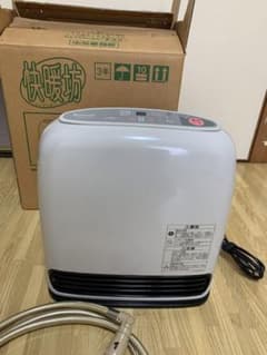 リンナイガスファンヒーター・ガスホース2m付きのサムネイル
