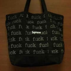 supreme FUCK 総柄トートバッグのサムネイル