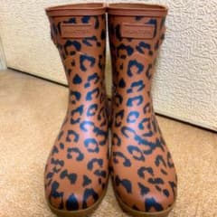 ハンター　HUNTER レインブーツ　レオパード柄のサムネイル