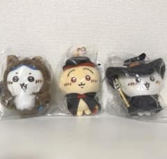 正規品】ちいかわ仮装しちゃう！ ハロウィン マスコット 3点セット