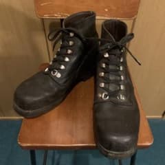希少 スイス軍アンクルブーツ マウンテンブーツ - メルカリ