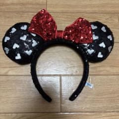 ミニー スパンコールハートカチューシャのサムネイル