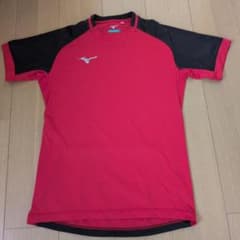 Mizuno Solar Gut Tシャツ Mサイズ レッド/ブラックのサムネイル