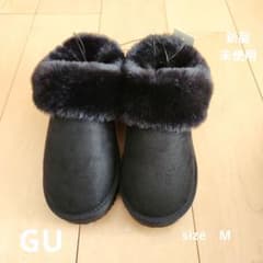 GU　ウォームムートンタッチスリッパ　Mのサムネイル