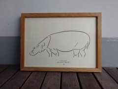 ★超メルカリ市終了まで価格 山口一郎【洋梨・原画・Mサイズ】 新品】山口一郎／原画／一点物／カバ - メルカリ