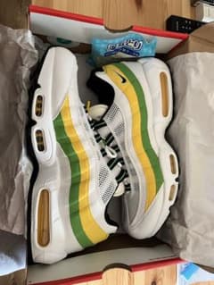 Nike Air Max 95 ホワイト/イエロー/グリーンのサムネイル