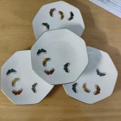 香蘭社 銘々皿 蝶柄 小皿 豆皿 4枚セット - メルカリ