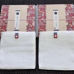 【値下げ】 今治ぽけっとタオル　白　2箱セットのサムネイル