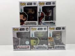 funko pop スターウォーズ　レベルズセット　プロテクター付き funko pop スターウォーズ レベルズセット プロテクター付き - メルカリ