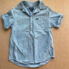 ☆polo ポロ　ラルフローレン　デニムシャツ 半袖シャツ☆140のサムネイル