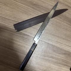 刀匠 一竿子忠網 本造 フグ引き包丁　鞘付き刃渡り27cm 刀匠 一竿子忠網 本造 フグ引き包丁 鞘付き刃渡り27cm - メルカリ