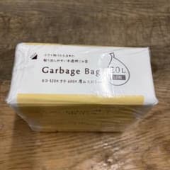 Garbage Bag 半透明ごみ袋 20L 50枚×3のサムネイル