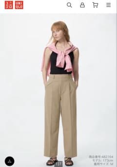 【UNIQLO】パンツ ウィメンズ サイズＬのサムネイル