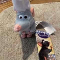 新品】フロリダディズニーレミーのおいしいレストラン肩のせぬいぐるみ