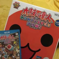 太鼓の達人 wii u タタコン ソフトセットのサムネイル