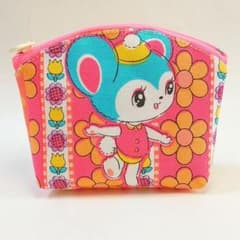 ◇ハンドメイド ポーチ ハニーチューン ときめきパッチ レトロアニマル