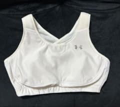 UNDER ARMOUR スポーツブラ ホワイト SMのサムネイル