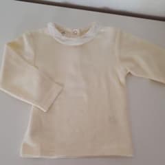 新品　女の子トップス　白　80のサムネイル