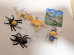 どうぶつの森 恐竜 昆虫 キーホルダー 5点セットのサムネイル