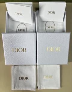 現行品美品]DIORクリスチャンディオール アクセサリー空箱2個セット