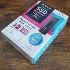 新品未開封【SSPE-USC1B】I-O DATA 1TB スティックSSDのサムネイル