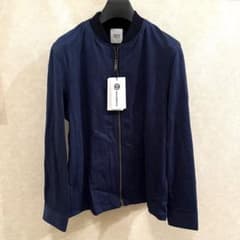 ✨人気✨新品✨タケオキクチ マルデオリ ブルゾン ヘリンボーン ネイビー M ✨人気✨新品✨タケオキクチ マルデオリ ブルゾン ヘリンボーン
