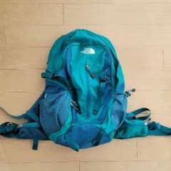 The North Face ターコイズ バックパック リュックサック - メルカリ