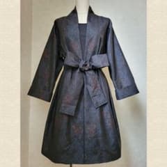 ♡着物ﾘﾒｲｸ♡大島紬ﾛﾝｸﾞｶｰﾃﾞｨｶﾞﾝ(❁ᴗ͈ˬᴗ͈)) 576caa74bb29b43c2ddfeccf22e82f