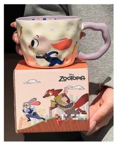 ズートピア ニック & ジュディ マグカップ 2 点セット 海外限定のサムネイル