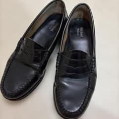 G.H. BASS & CO. WEEJUNS ローファー ブラック　エナメルのサムネイル