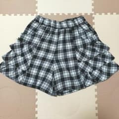 ひろ0512様　マザウェイズ　チェック柄キュロット　150のサムネイル
