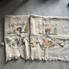 トルコ土産Safranbolu 刺繍タオルセット - メルカリ