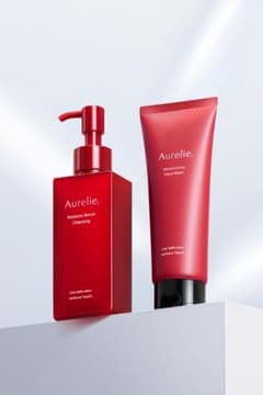 Aurelie クレンジングウォーター＆フェイスウォッシュ 泡立てネット付のサムネイル