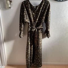 花柄 ロングワンピースのサムネイル
