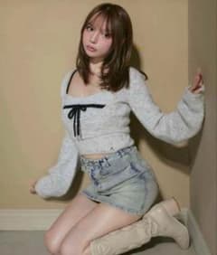 andmary Natalie ribbon set grayのサムネイル