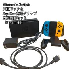 Nintendo Switch 純正ドック＆Joy-Con充電グリップ周辺機器 - メルカリ