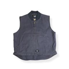 Walls アクティブベスト ダック ネイビー XL フェード 腰ゴム ワーク