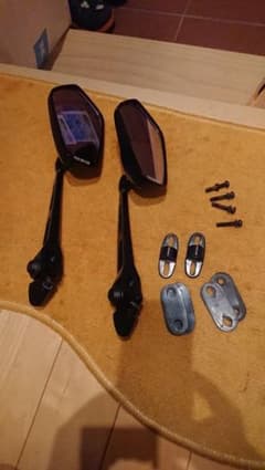 タナックス ナポレオン 防眩 カウリングミラー ロングステータイプのサムネイル