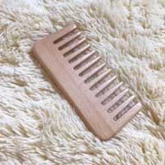 無印　ブナ材　ヘアコームのサムネイル