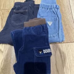 DOUBLE_B他 ベビーパンツ 3点セットのサムネイル