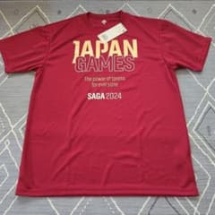 DESCENTE JAPAN 佐賀国体 記念Tシャツ XOサイズ エンジ - メルカリ