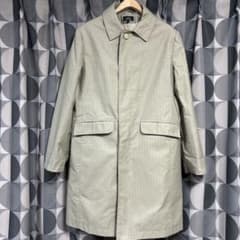 A.P.C. ステンカラーコート ライトオリーブ フランス製 - メルカリ